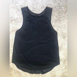 Lululemon Sculpt Tank, EUC, black, size 6